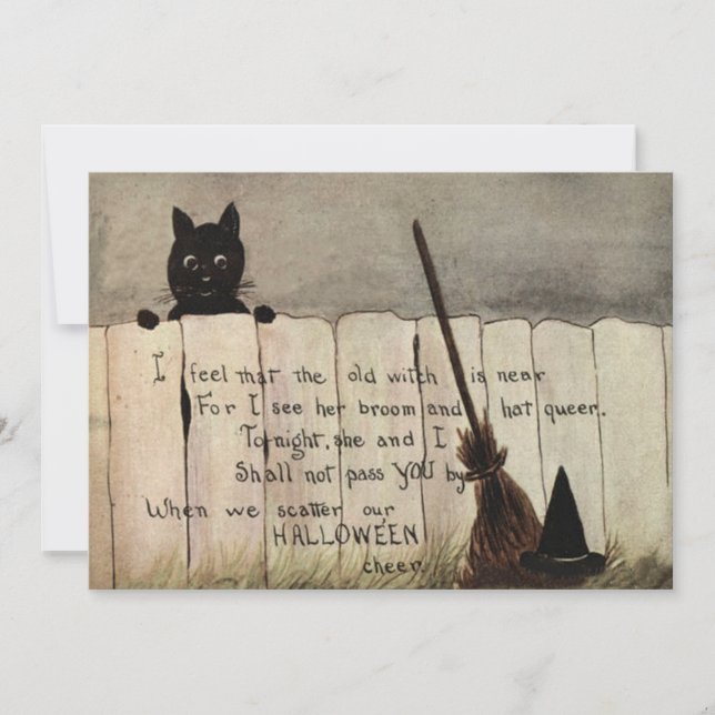 Chapéu da Vassoura-de-Gato Negro (Frente)