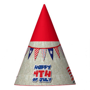 Chapéu De Festa 4o feliz do aniversário de julho América