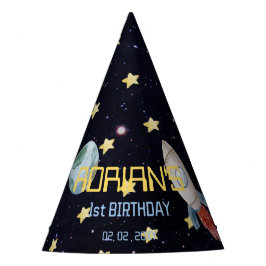 Chapéu De Festa A Primeira Viagem Do primeiro aniversario Espacial