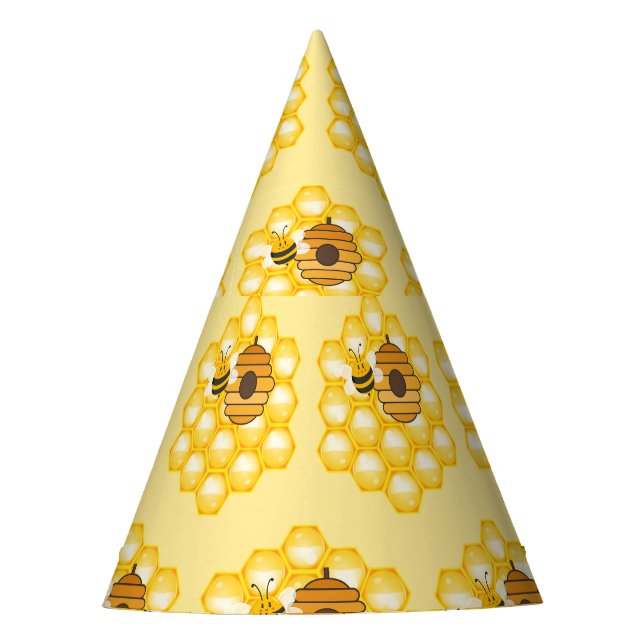 Chapéu De Festa Abejas y Panal (Frente)
