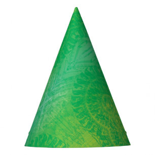Chapéu De Festa Aceitação Medalhões de Boho Azul Amarelo