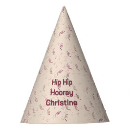 Chapéu De Festa Adult Birthday Party Hip Hip Hooray