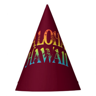 Chapéu De Festa Aloha Hawaii