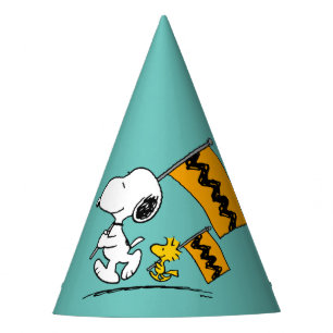 Chapéu De Festa Amendoins Sinalizadores de Snoopy & Woodstock