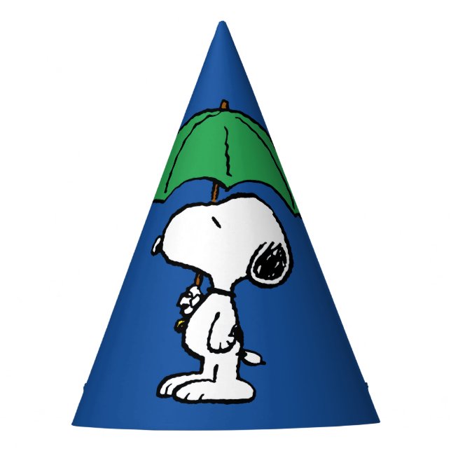 Chapéu De Festa Amendoins | Snoopy Green Umbrella (Frente)