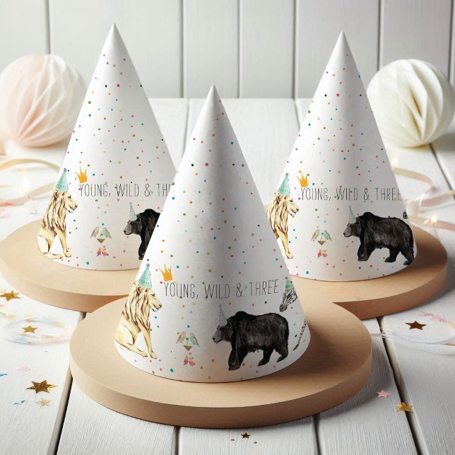 Chapéu De Festa Animal de Festa Simples Moderno (Criador carregado)