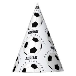 Chapéu De Festa Aniversário da Bola de Futebol