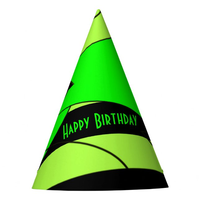 Chapéu De Festa Aniversário da Selva do Limão de Limão (Frente)