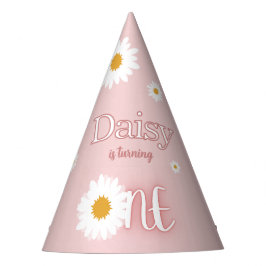 Chapéu De Festa Aniversário de 1 ano da Daisy