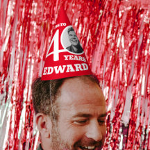 aniversário de 40 anos personalizado fotográfico b