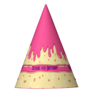 Chapéu De Festa Aniversário de criança doce de desenho animado com
