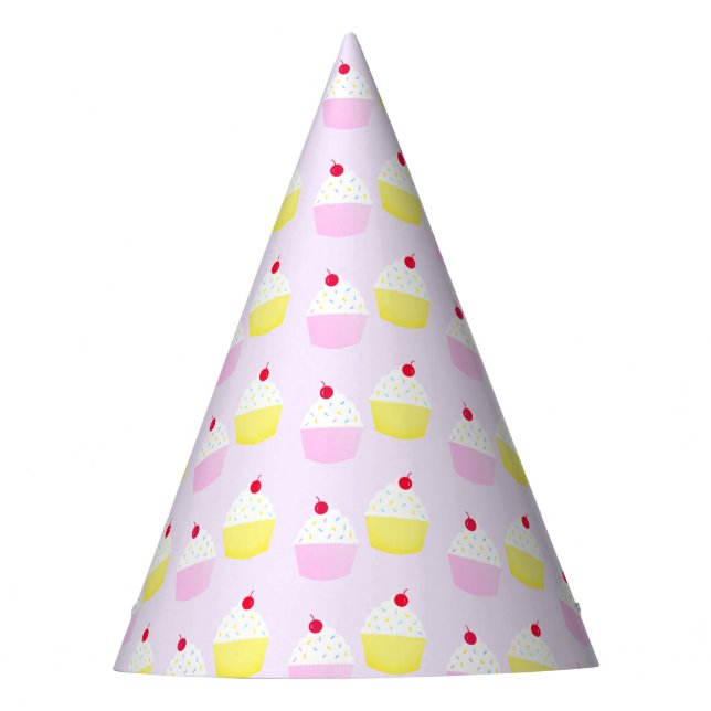 Chapéu De Festa Aniversário de Fazer Cupcake (Frente)