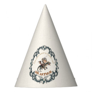 Chapéu De Festa Aniversário de um ano de meninos do Castelo Cavale