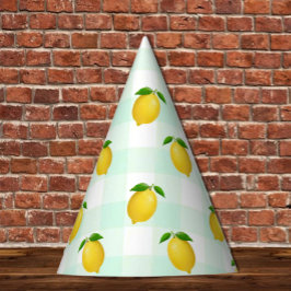 Chapéu De Festa Aniversário de Verão com Limão Cítrico