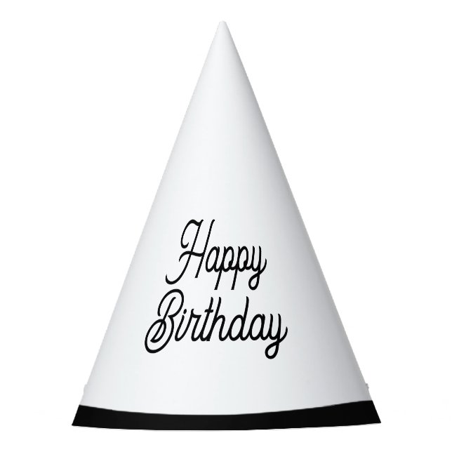 Chapéu De Festa Aniversário do Estilo de Quadrinhos 2D (Frente)