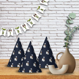 Chapéu De Festa Aniversário do Jogo Esportivo de Futebol