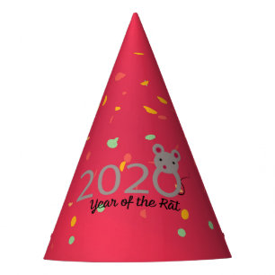 Chapéu De Festa Ano Novo Chinês 2020 Ano do Rato
