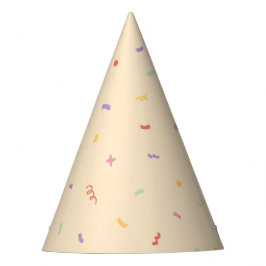 Chapéu De Festa Apricot Confetti Birthday Party Hat