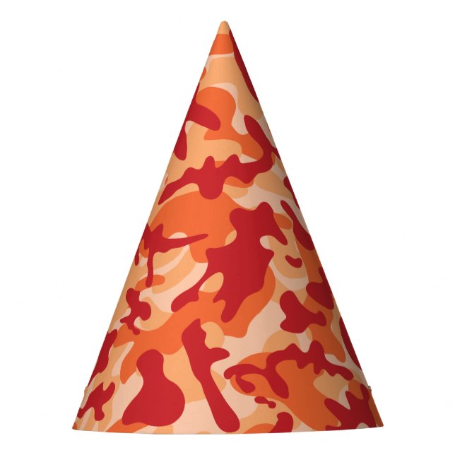 Chapéu De Festa Apricot Lava Camouflage (Frente)