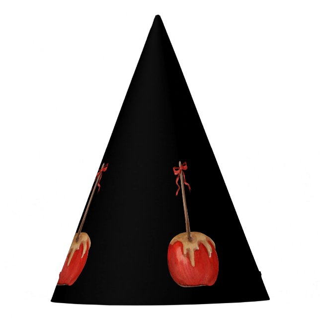 Chapéu De Festa Arco de Maçã Carmel bonitinho de Halloween (Frente)
