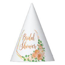Arte Floral e Dourada para Chás de Noiva Elegantes