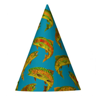 Chapéu De Festa Aspen Leaf Rainbow - Padrão Sem Costura 2018