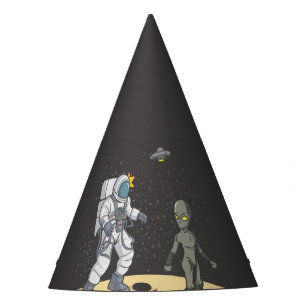 Chapéu De Festa Astronauta e alienígena