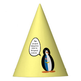 Chapéu De Festa Azorean Talking Ms Penguin Personalizada