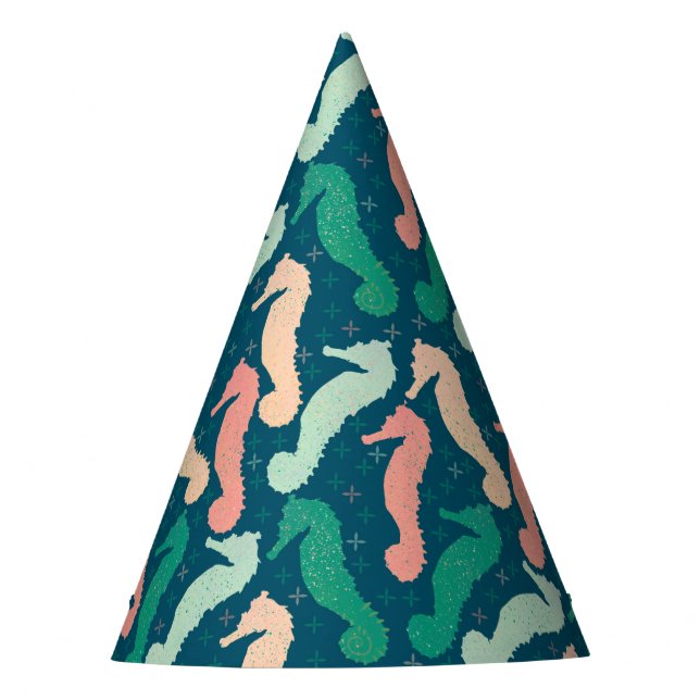 Chapéu De Festa Azul-marinho (Frente)