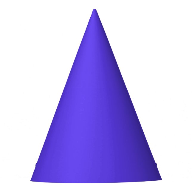 Chapéu de Festa Azul Purpúreo (Frente)