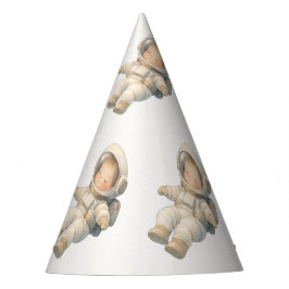 Chapéu De Festa  Baby Astronaut Space Birthday Party Hats