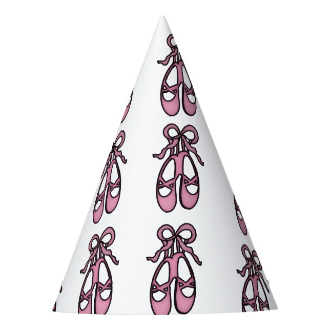 Chapéu De Festa Ballerina - Calçado Party Hat White (Frente)