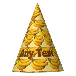 Chapéu De Festa Bananas amarelas num bando