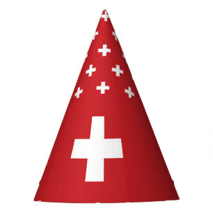 Chapéu De Festa Bandeira da suiça
