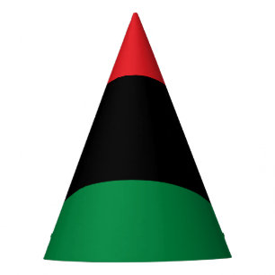 Chapéu De Festa Bandeira da UNIA Pan-Africana