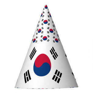 Chapéu De Festa Bandeira de Coreia do Sul
