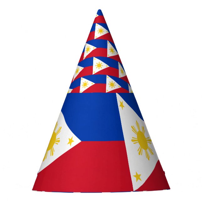 Chapéu De Festa Bandeira de Filipinas (Frente)