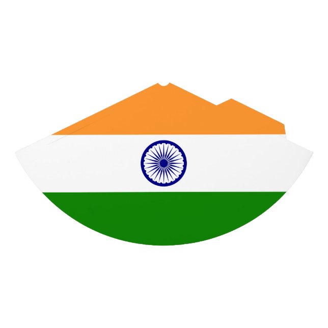 Chapéu De Festa Bandeira de India (Frente)