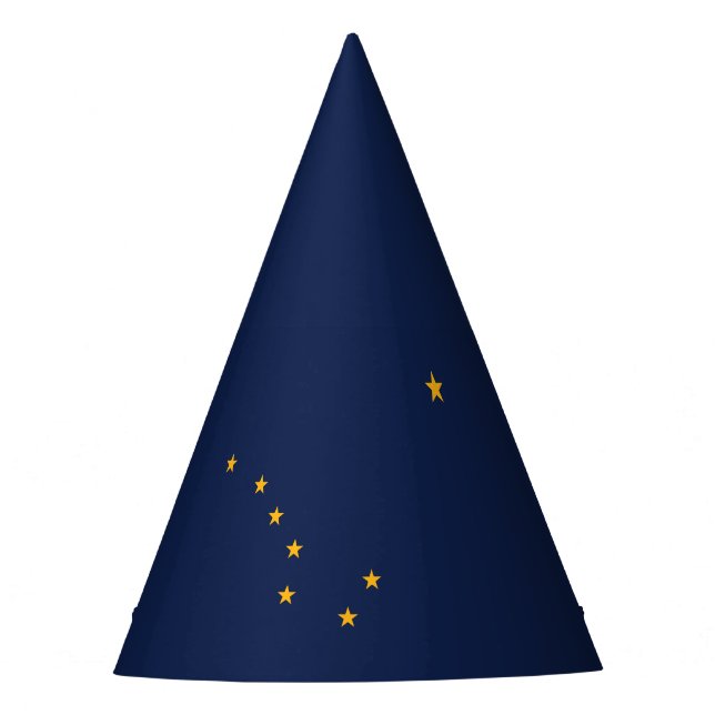 Chapéu De Festa Bandeira do Estado do Alasca (Frente)