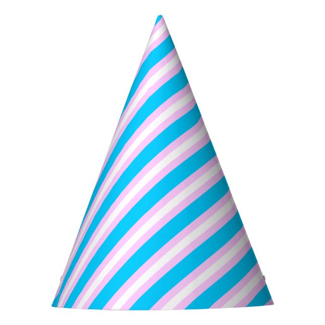 Chapéu De Festa Bandeira do Orgulho Transgênero (Frente)