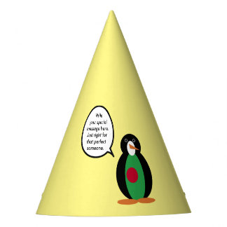 Chapéu De Festa Bangladesh Falando Pinguim Ms Personalizado