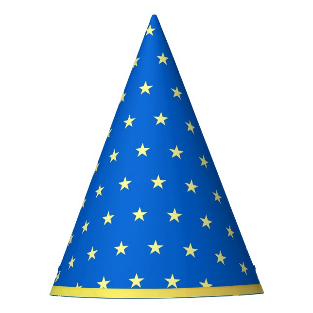 Chapéu De Festa Belo Padrão de Estrela (Frente)
