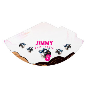 Chapéu De Festa Biker Kid Dirt Stunt Bike Festa de aniversário Hat