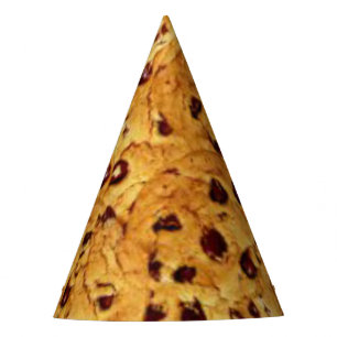 Chapéu De Festa biscoitos com pedaços de chocolate