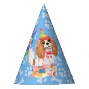 Chapéu De Festa Blenheim Cavalier King Charles Spaniel Birthday 