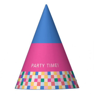 Chapéu De Festa Blocos Multicolores Reproduzíveis