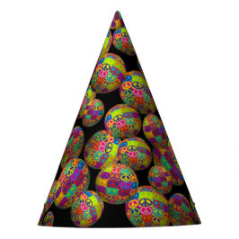 Chapéu De Festa Bolas Pares de Paz