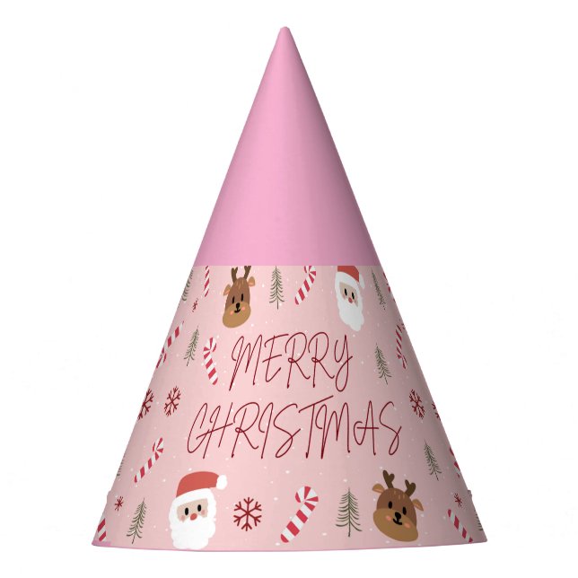 Chapéu De Festa boné de natal (Frente)