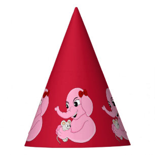 Chapéu De Festa Bonita festa de desenho animado de elefante