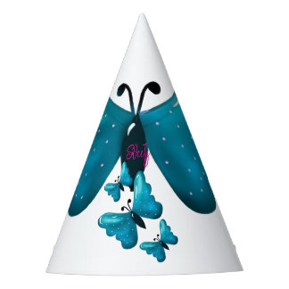 Chapéu De Festa Borboleta personalizada e customizada